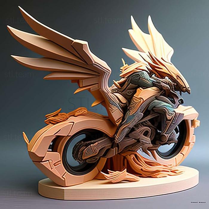 3D модель Игра Final Fantasy 7 G Bike (STL)